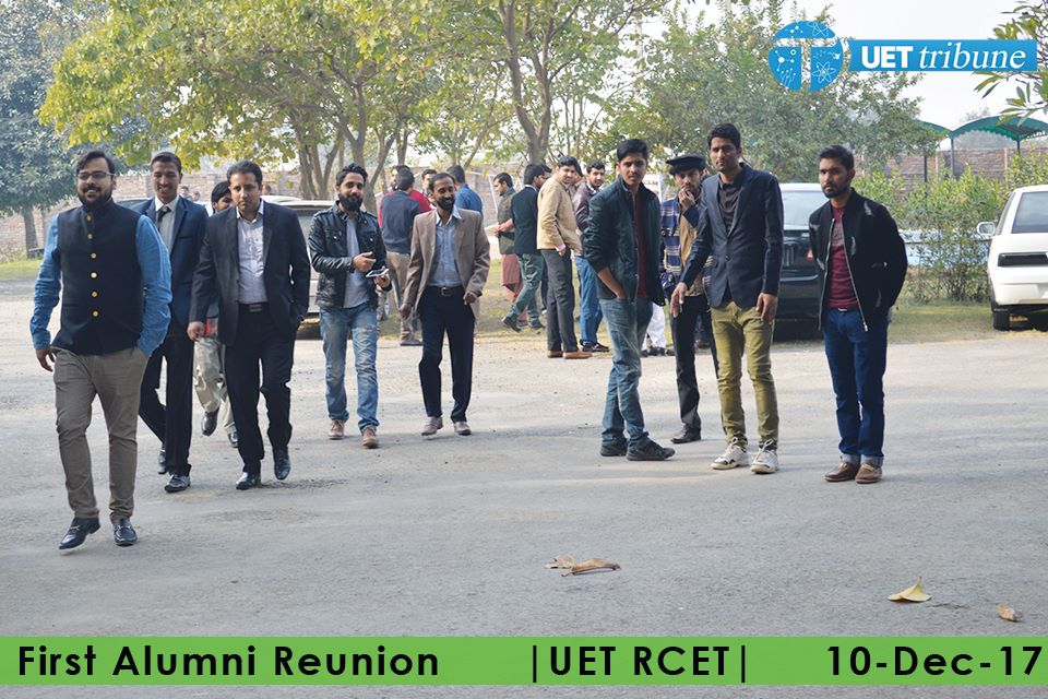 UET Tribune - >> Alumni Reunion at UET RCET campus