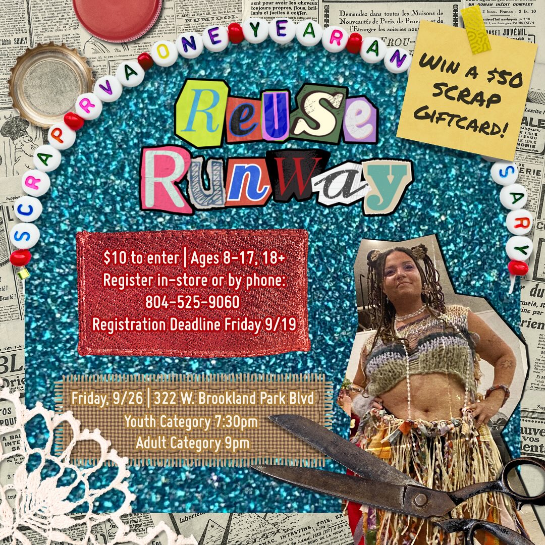 We’re bringing... - SCRAP RVA: Richmond Creative Reuse Center | Facebook