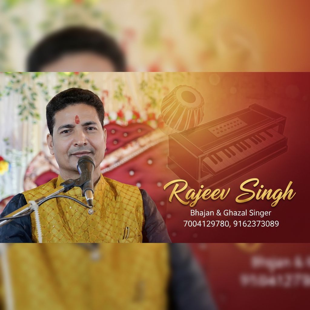 Singer Rajeev Singh