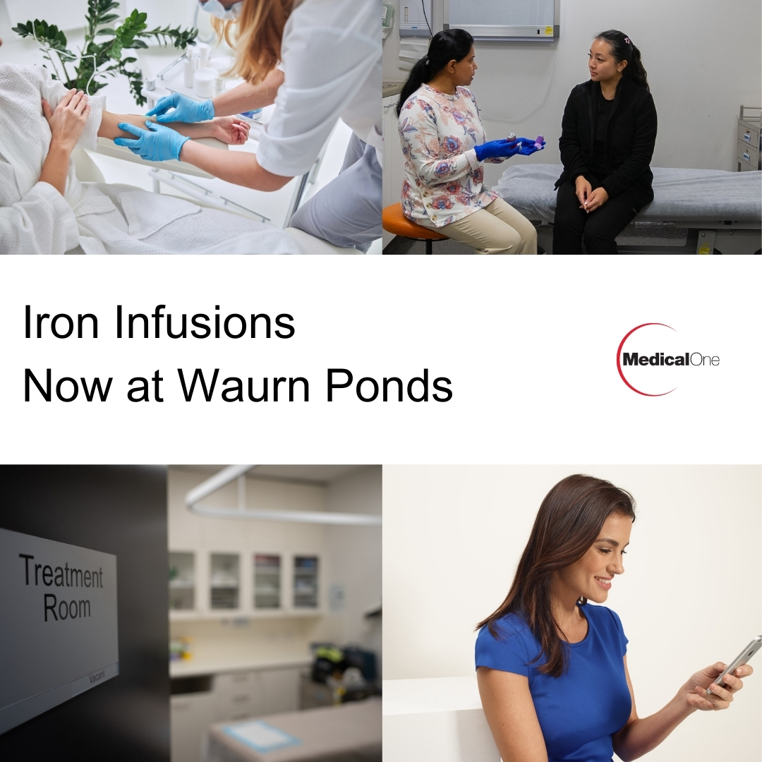 Medical - Iron infusions are now available at Medical One Waurn Ponds ...