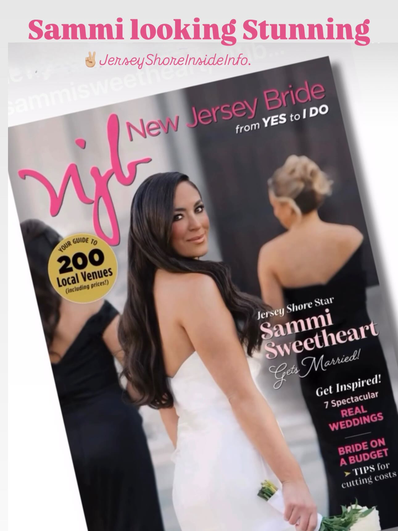 say yes to the dress jersey shore Sammie looking Stunning 🤩… #weddingday #jerseyshore 20250612_MARKDOWNS