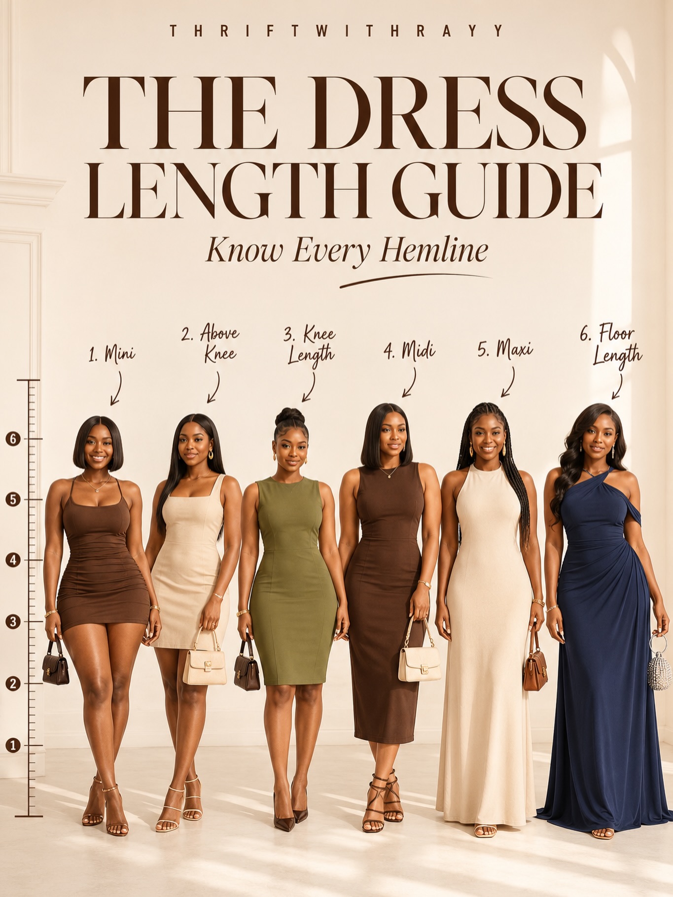 Learn dress lengths and their names