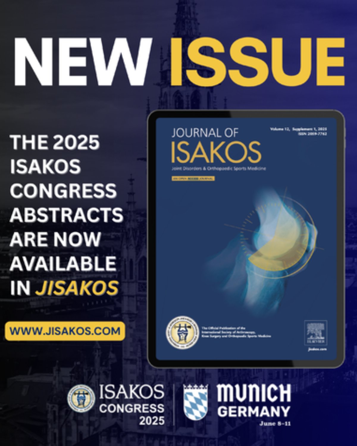 ISAKOS - 2025 ISAKOS Congress Abstracts Issue Available in... | Facebook