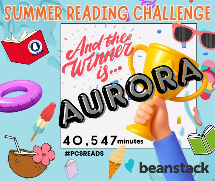 Preston - Congratulations to Aurora for getting the most minutes logged ...
