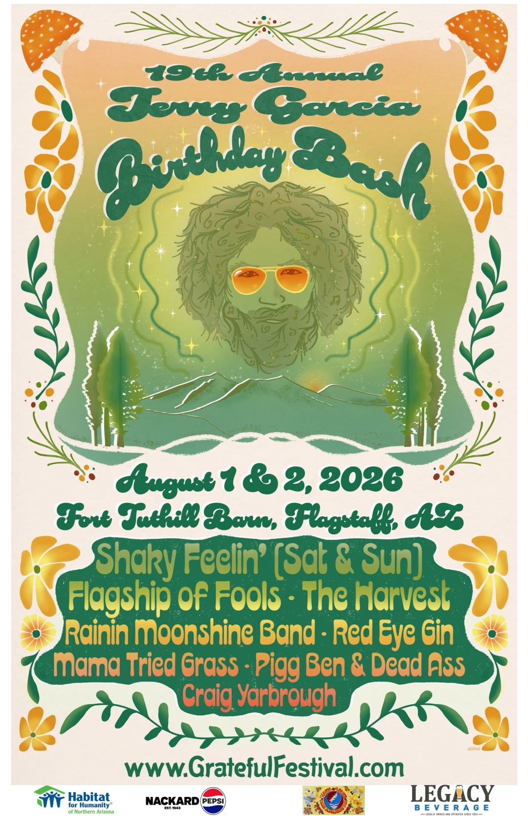 Flagstaff Jerry Garcia Birthday Bash