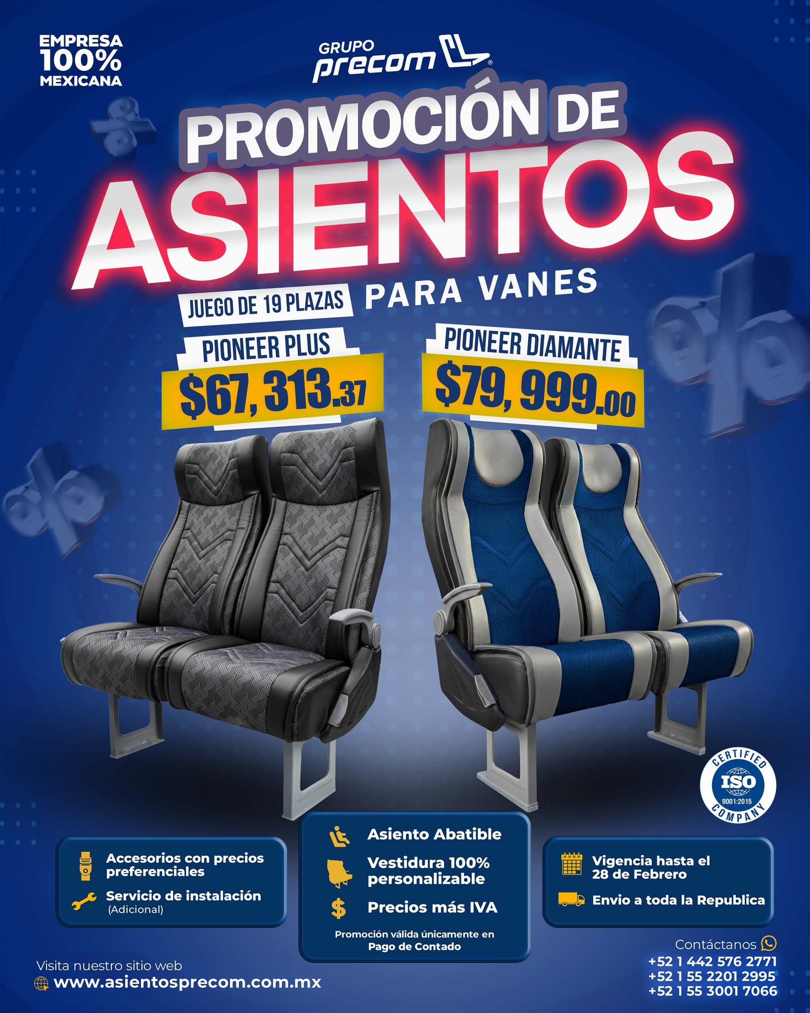 Grupo Precom - 🚨 𝗣𝗥𝗢𝗠𝗢𝗖𝗜𝗢́𝗡 𝗘𝗦𝗣𝗘𝗖𝗜𝗔𝗟 𝗘𝗡 𝗔𝗦𝗜𝗘𝗡𝗧𝗢𝗦 𝗣𝗥𝗘𝗖𝗢𝗠 🚨... | Facebook