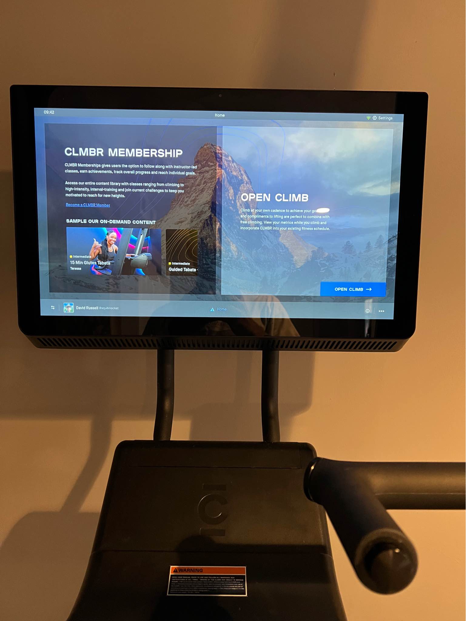 CLMBR smart climber - Stair Climbers & Step Machines - Westwood ...