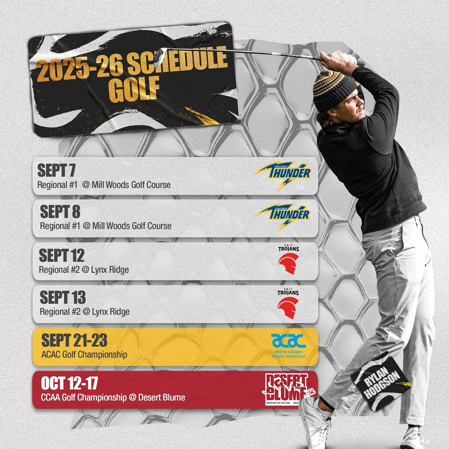 Medicine - 2025 CCAA GOLF NATIONALS ARE COMING TO MEDICINE HAT! ⛳ ...