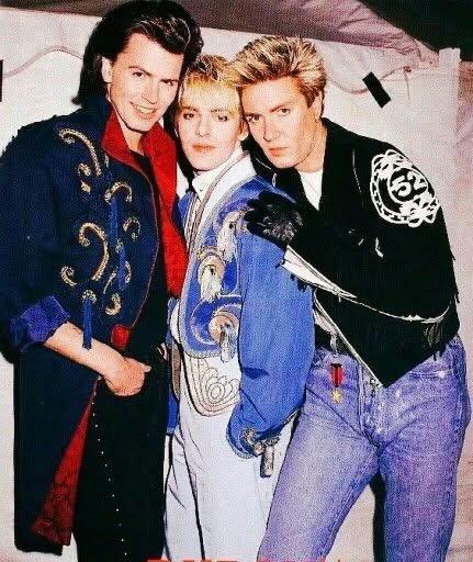 Legends of Duran pictured here in 1987 on their Strange Behaviour