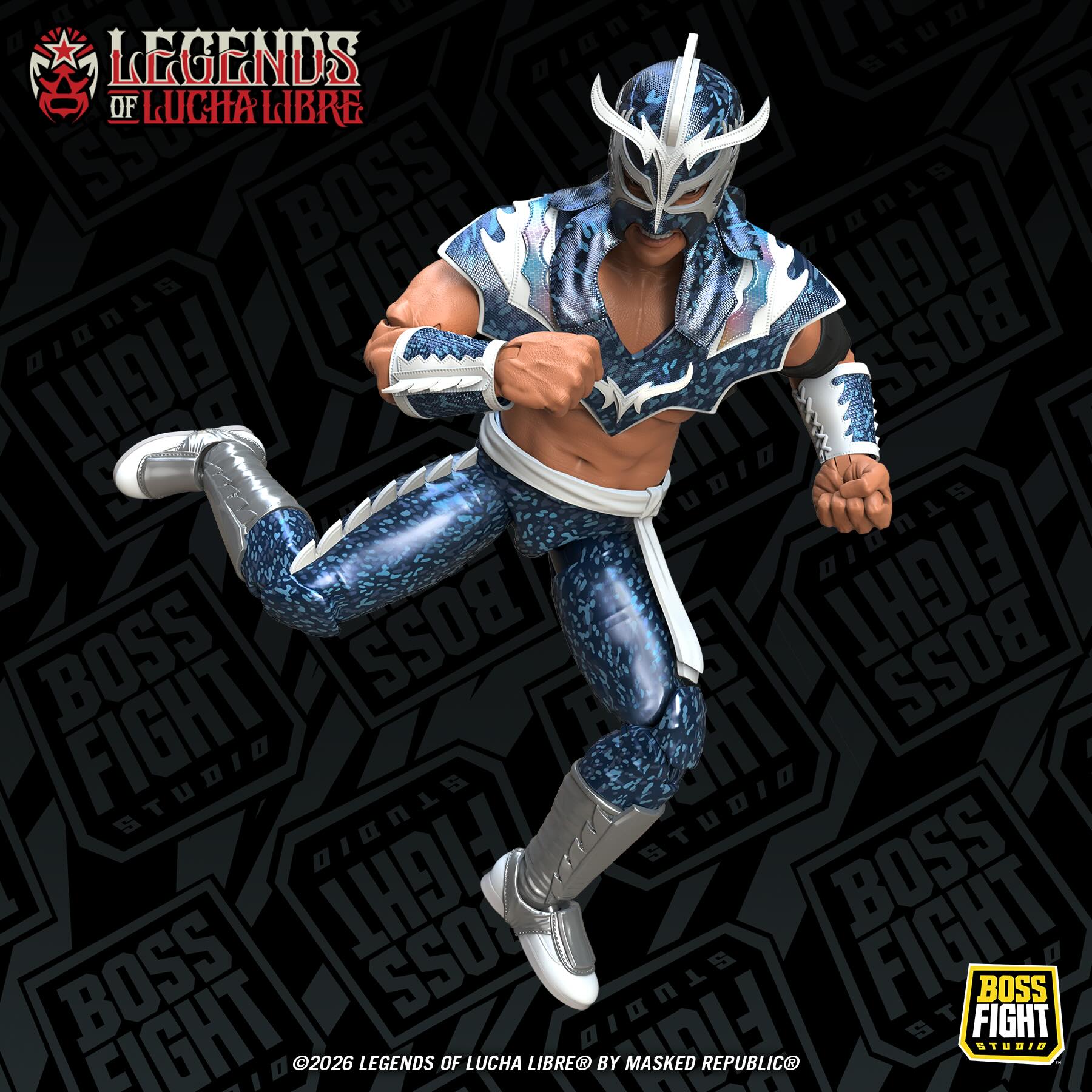 Dragon Lee joins Boss Fight Studio's Legends of Lucha Libre series