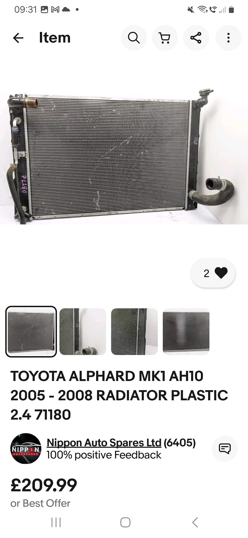 AUTOSAVER88 A/C Condenser For 2005-2012 Toyota Tacoma 2.7L 4.0L - Replacement AC Cooling System