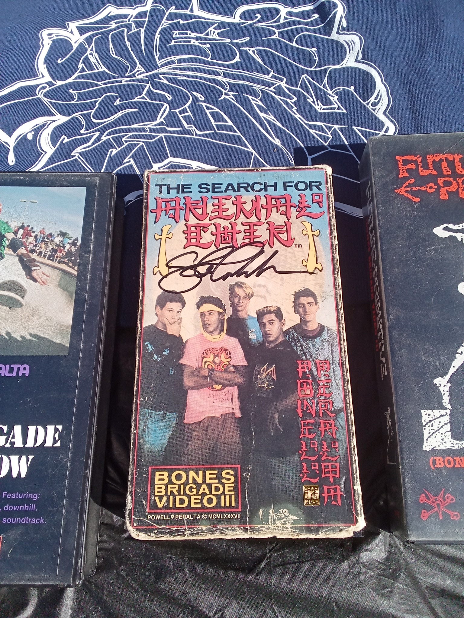 VHS signed by 80s animal legend