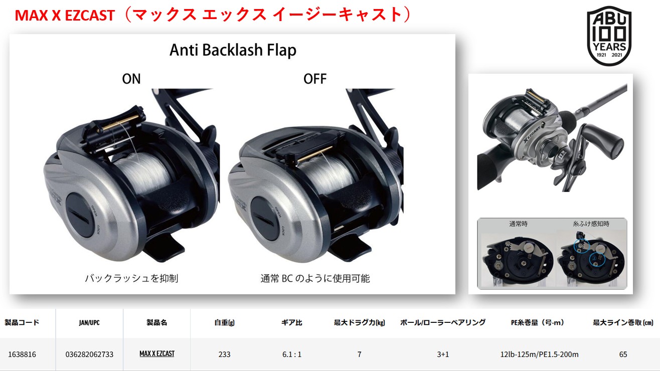 Abu Garcia REVO Elite Aurora 64 limited by Katsutaka Imae. Limited