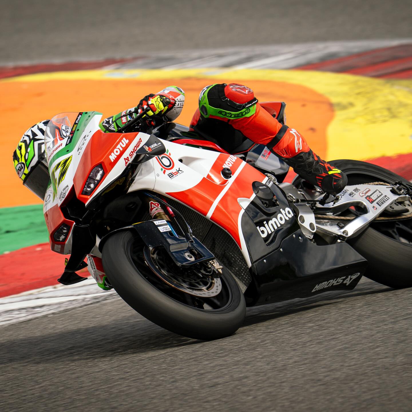 Testing day complete at Portimão for bimota by Kawasaki Racing