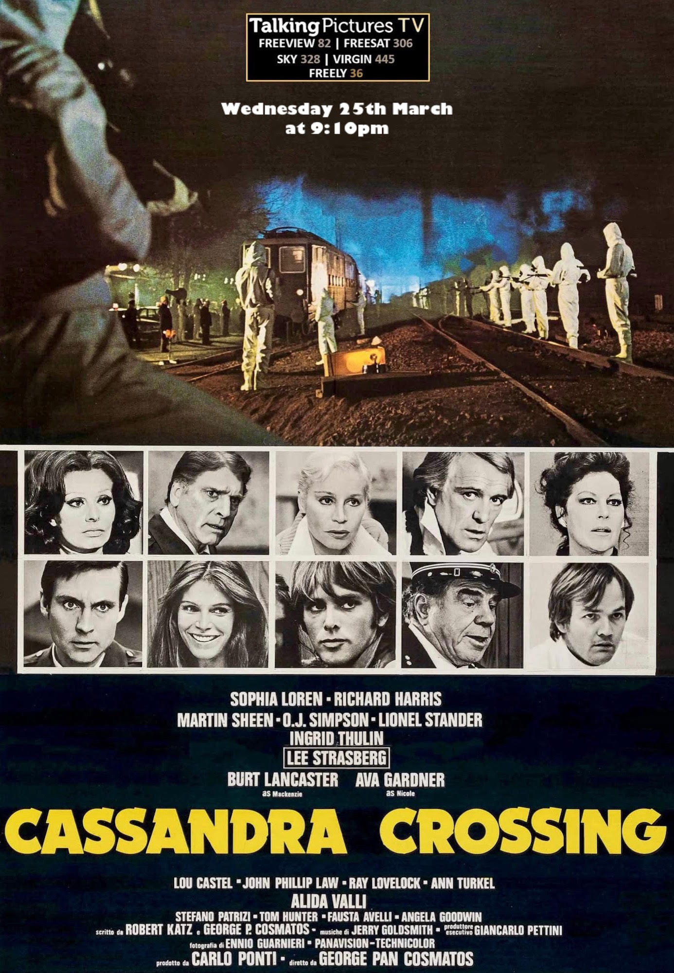 THE CASSANDRA CROSSING (1976) 💥 Monday 22nd December at 10:05pm