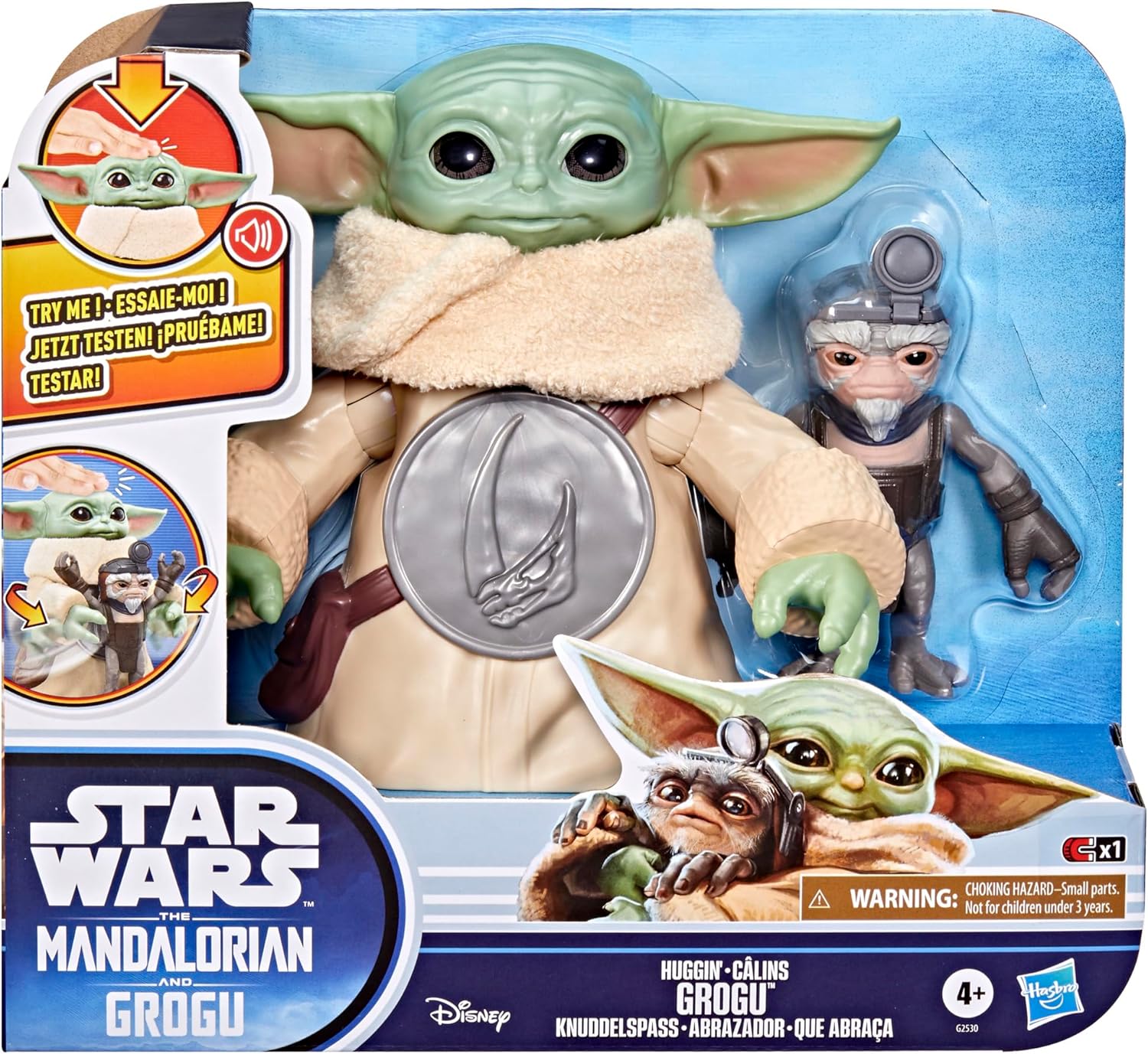 Bad baby!! New Hasbro Star Wars Mandalorian & Grogu 