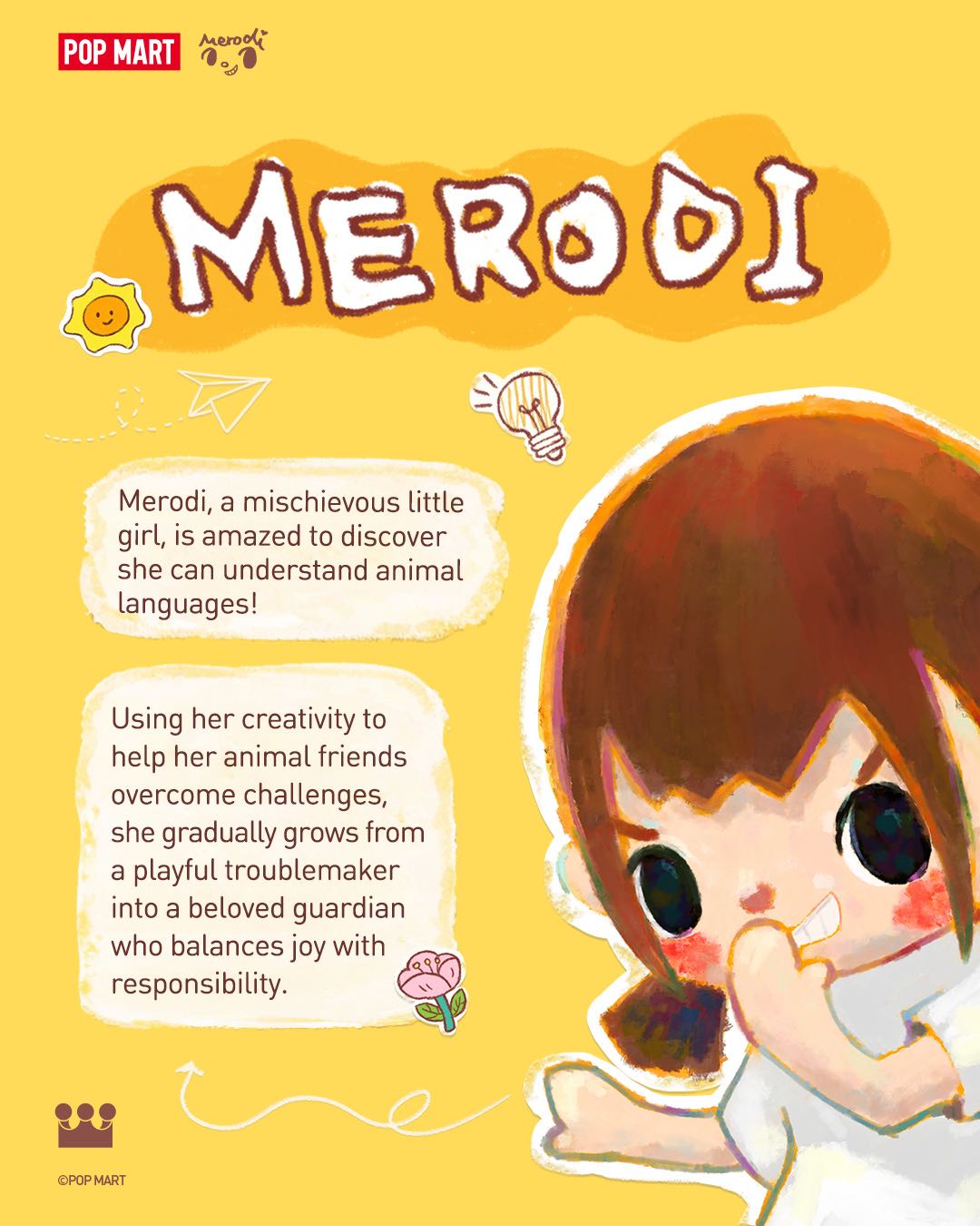 Merodi is a mischievous little girl... - POP MART Singapore | Facebook