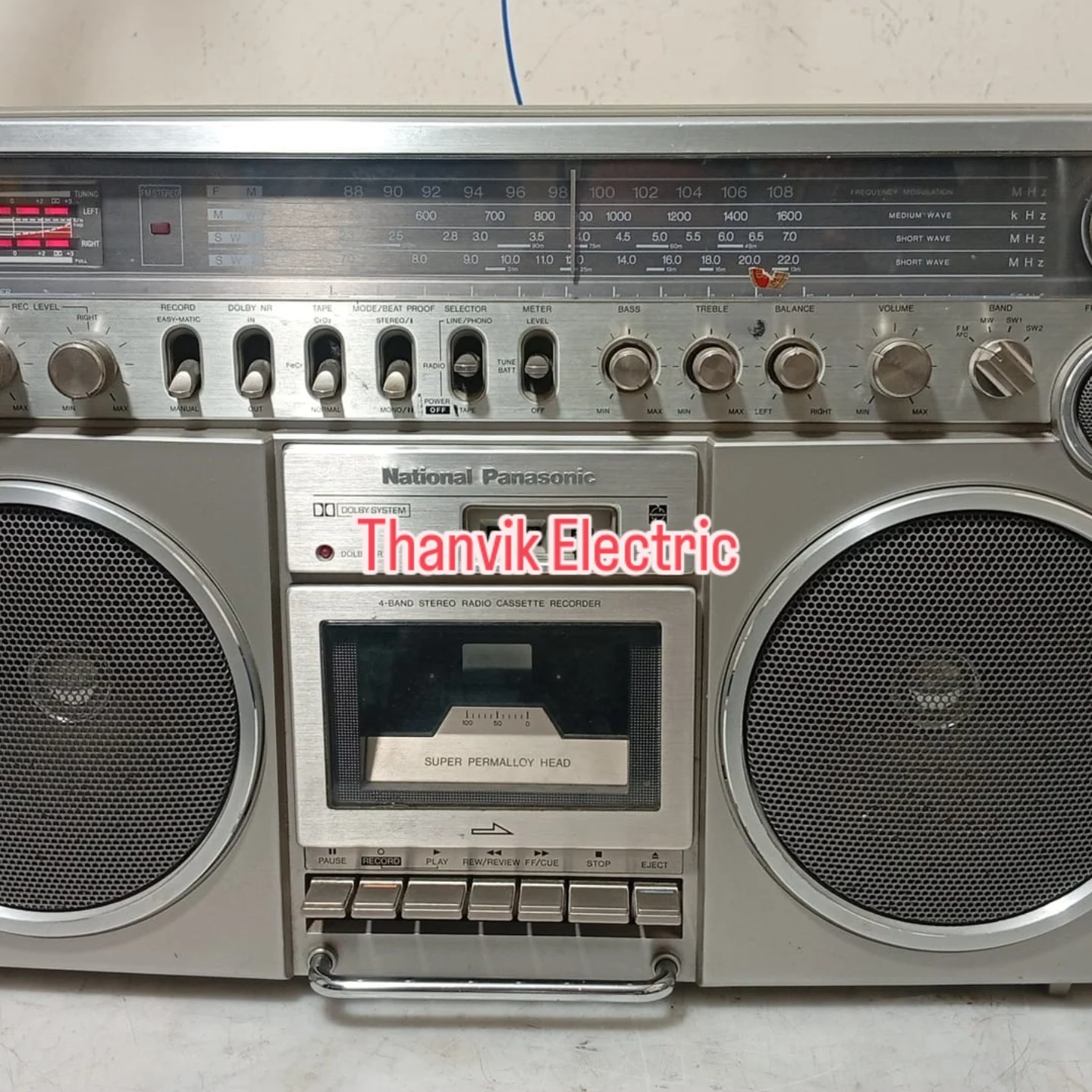 Vintage National Panasonic RX-5500F boombox, a rare model released