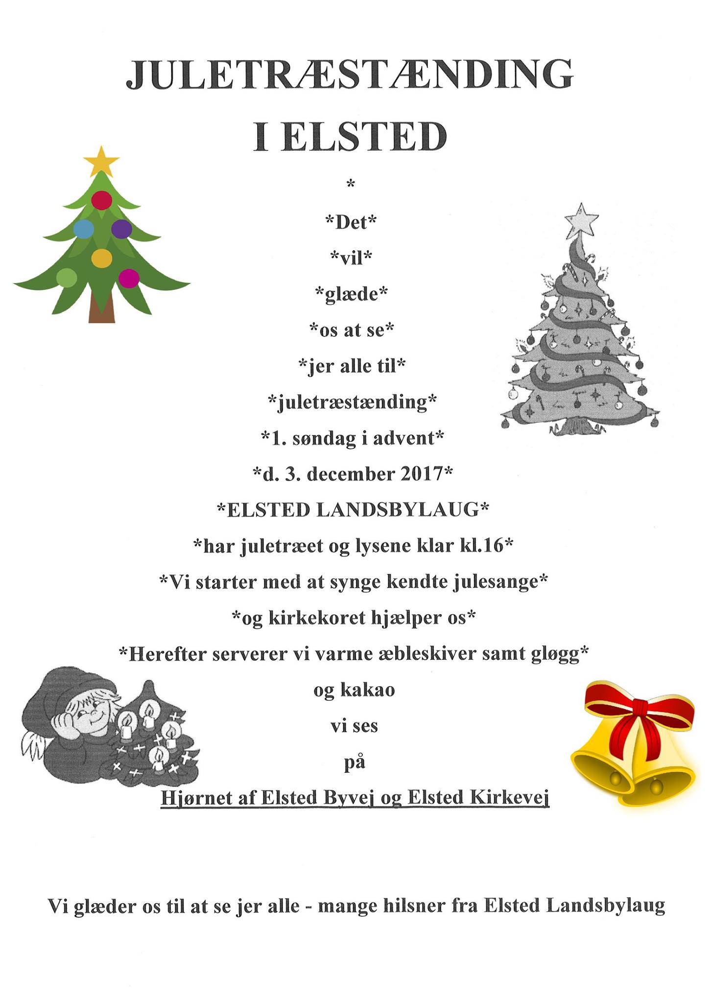 Elsted Kirke - Kom i julestemning - og tag med til Elsted...