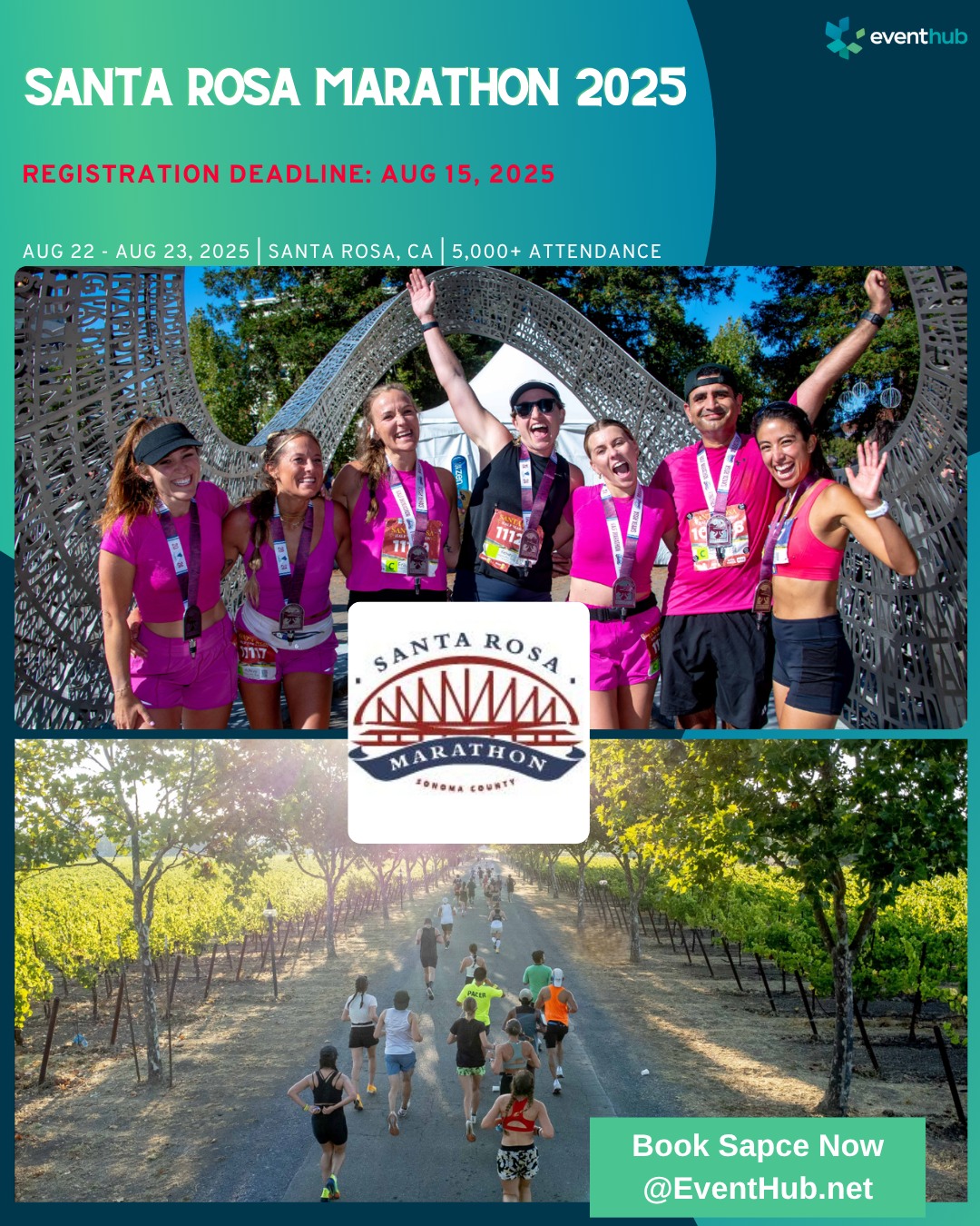 EventHub - The Santa Rosa Marathon is gearing up for an... | Facebook