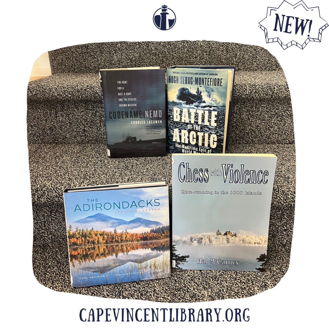 New non-fiction books at Cape Vincent Library