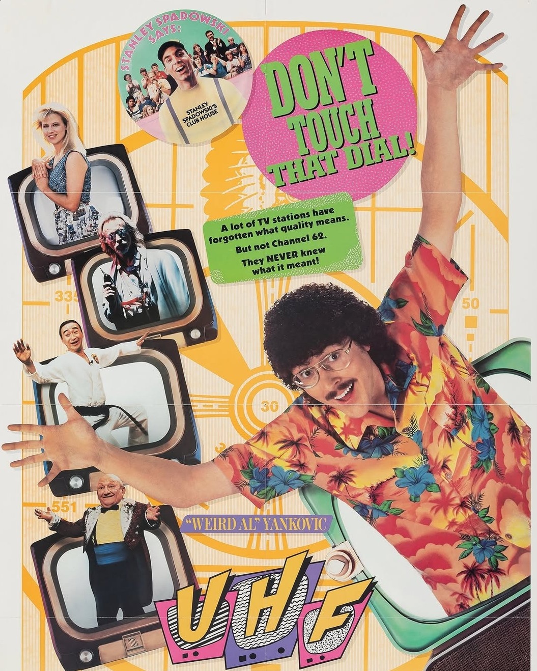 37 years ago today, July 21, 1989, UHF premiered, starring 