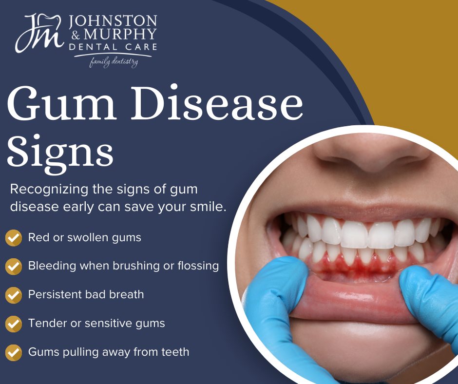 Johnston - Gum disease often starts quietly — but your mouth gives you ...