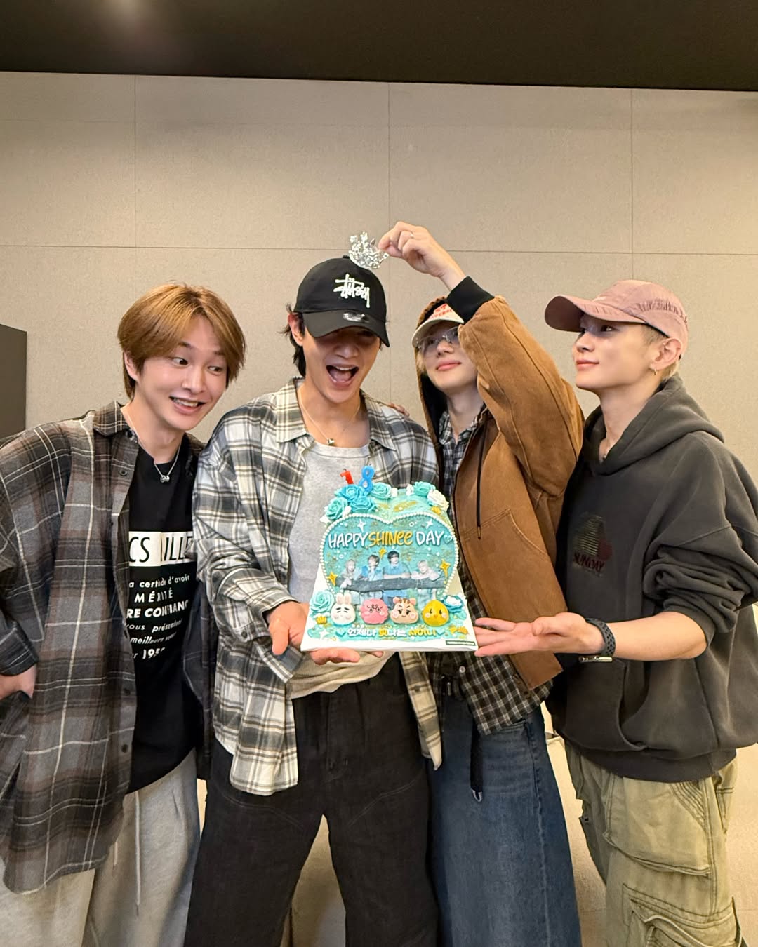 18 YEARS WITH SHINee 💎 K-pop group SHINee marked their 18th