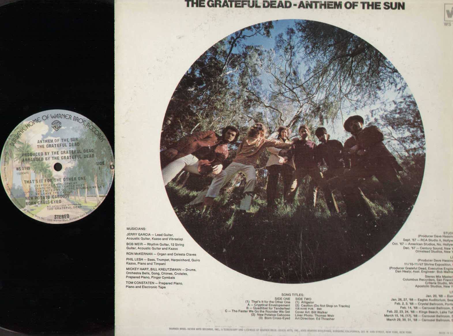 Anthem Of The Sun” by The Grateful Dead. 1968