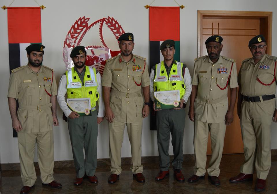 Dubai - Al Rashidiya Police Station honors two Cops Lieutenant Colonel ...
