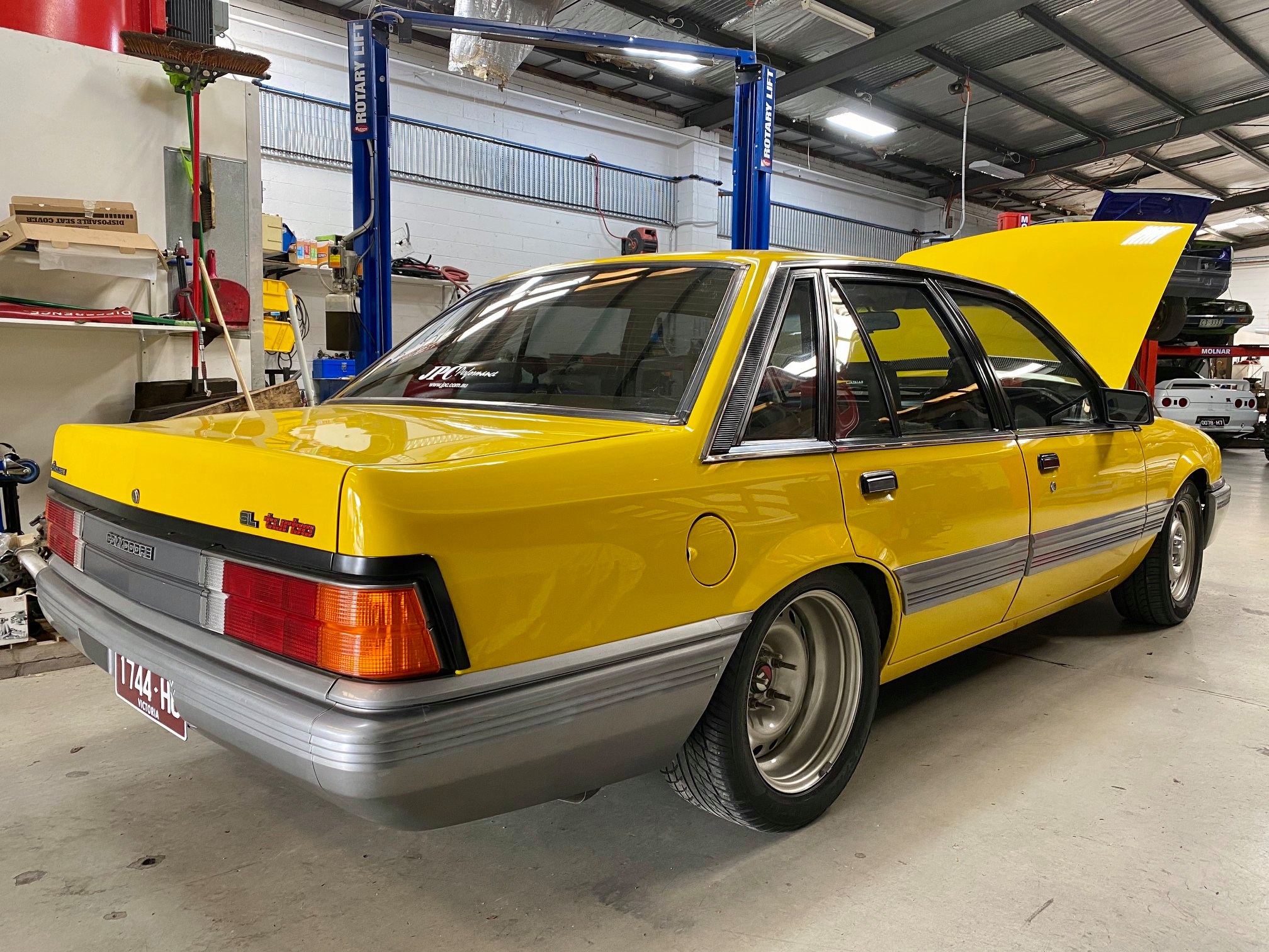 JPC - Ben's very clean Holden VL Commodore. Back for a...