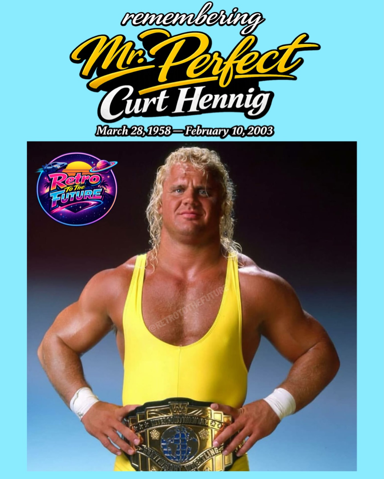 Retro - 23 years ago today, we lost one of the absolute best to ever ...