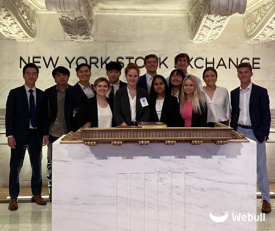 Webull - Our interns had the opportunity to visit the New... | Facebook