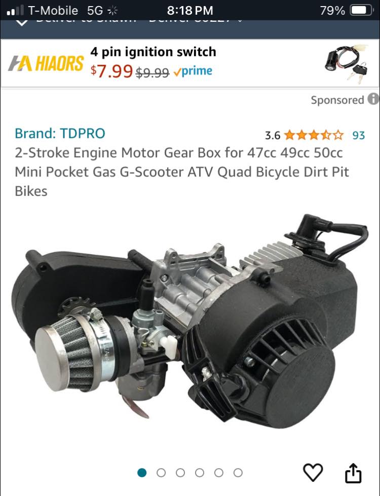 Does anyone have a 500 cc ohv engine for sale?