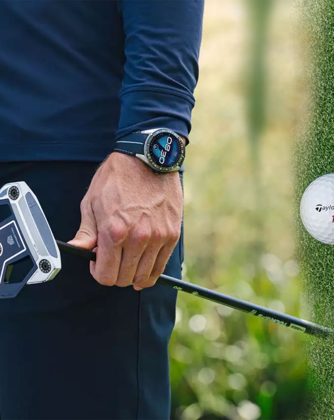 TaylorMade × TAG Heuer. Precision, perfected. When two icons