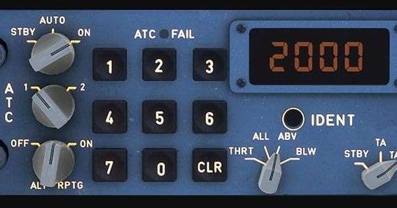 Aviation-knowledge - ATC TCAS Panel The aircraft has two ATC ...