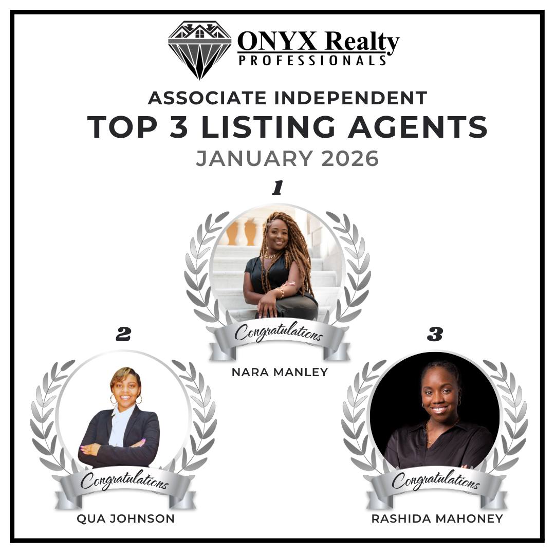 Congratulations to our Top 3... - ONYX Realty Professionals | Facebook