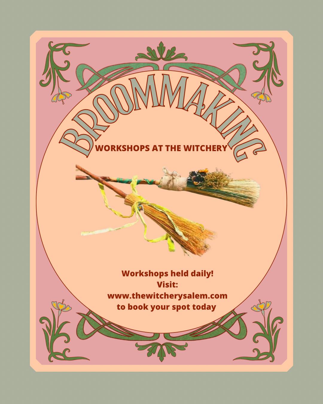 The Witchery - 🧹 Our daily broommaking workshops at The... | Facebook