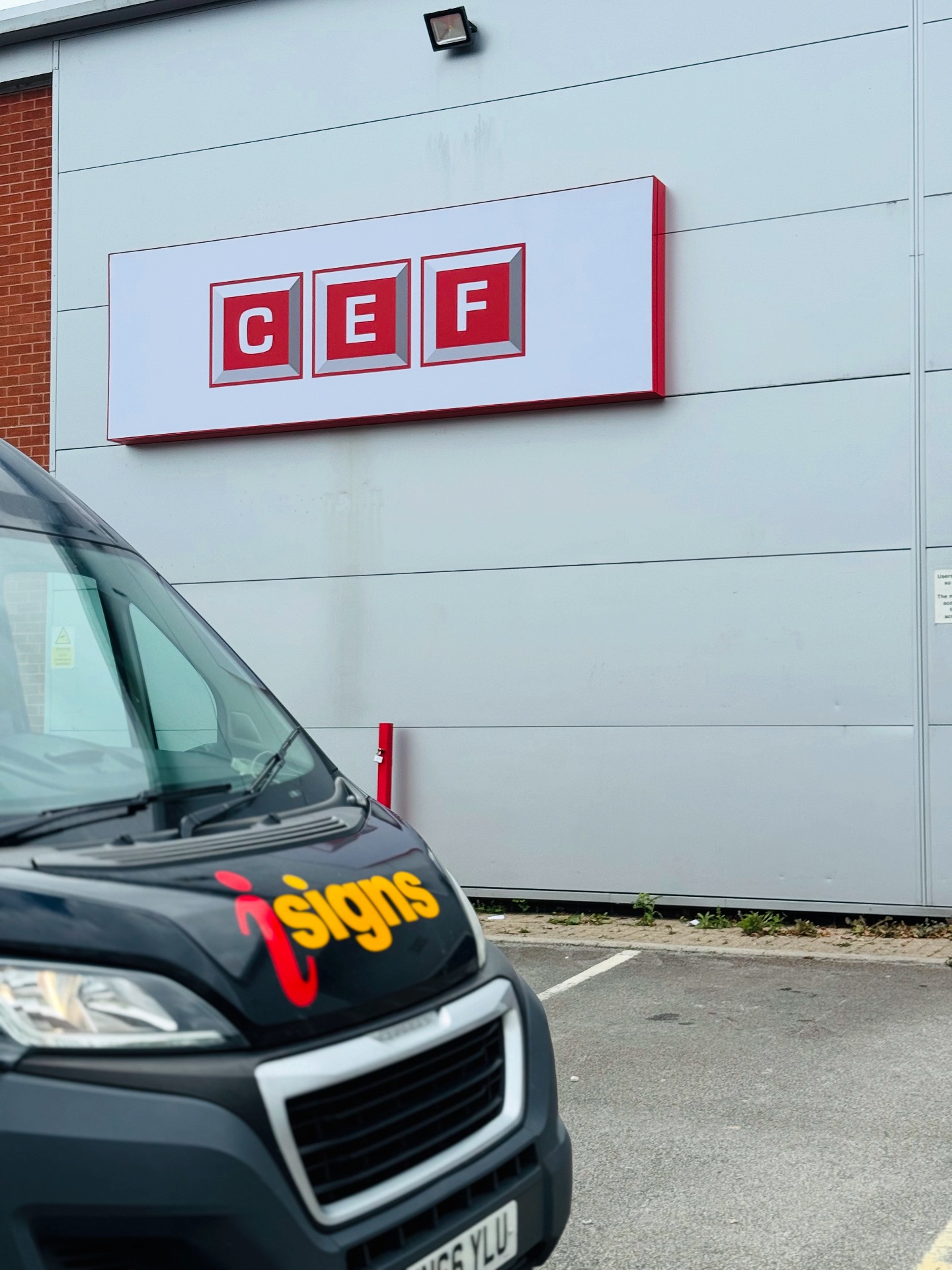 New LED sign & Totem for CEF Mansfield... - Industrial Signs | Facebook