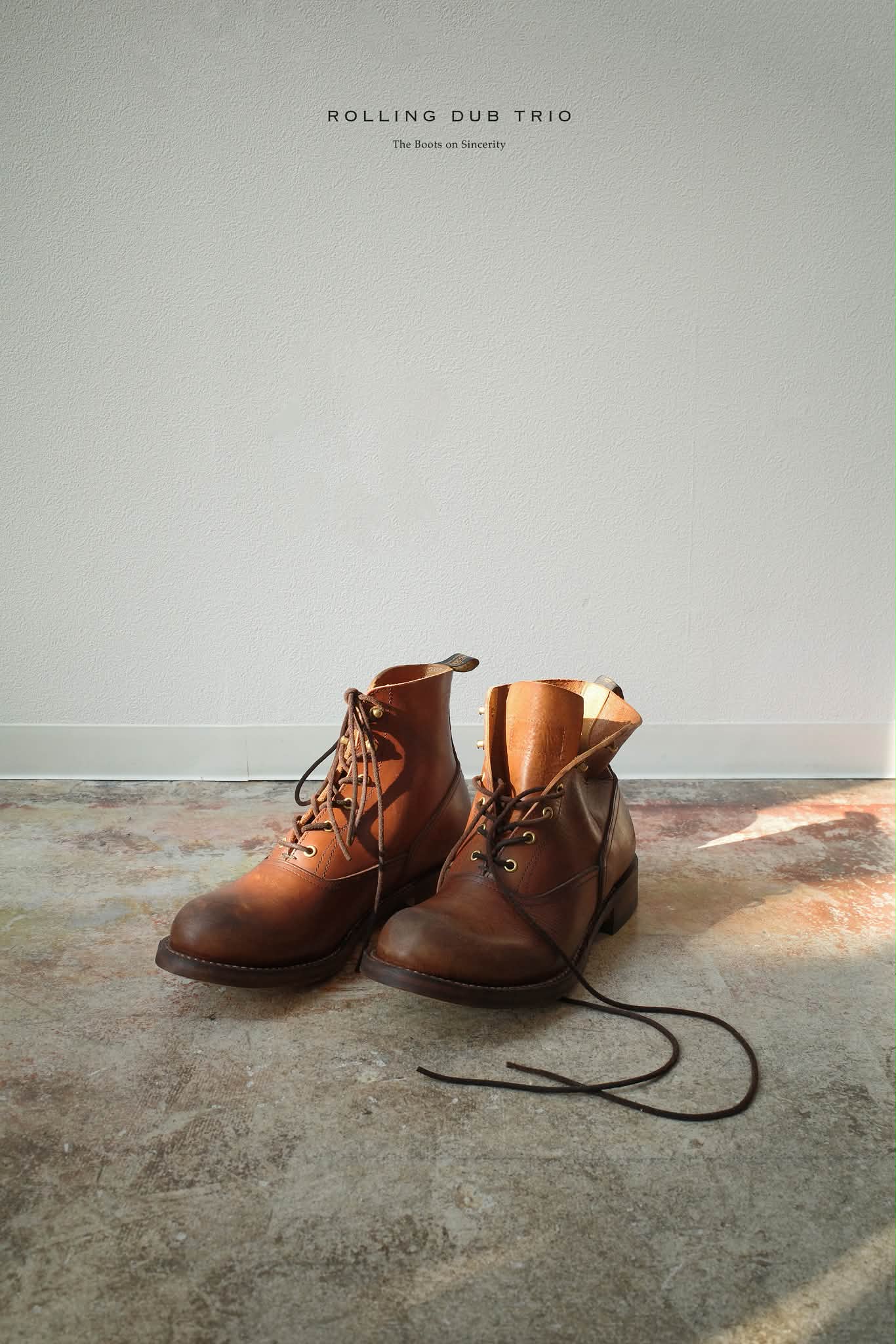 【ROLLING DUB TRIO】激レア✨GLEANERS ZIP馬革　茶芯 Rolling - Next season 21SS [ GLEANERS ZIP ] Horse Leather_Hand