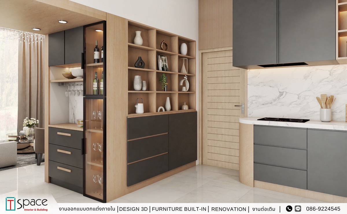 Tspace interior & building รับออกแบบตกแต่ง ต่อเติม สร้างบ้าน ครบวงจร ...