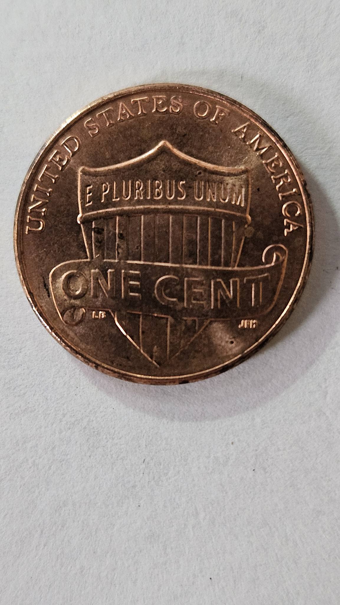 Help identifying VDB stamp on 1960 penny
