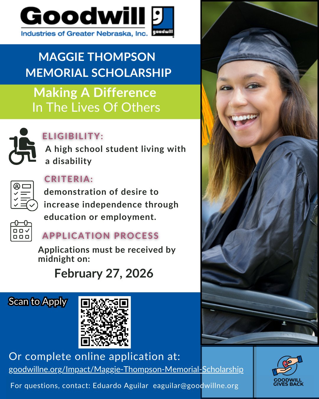 Goodwill - Applications Now Open! We’re excited to announce that the ...