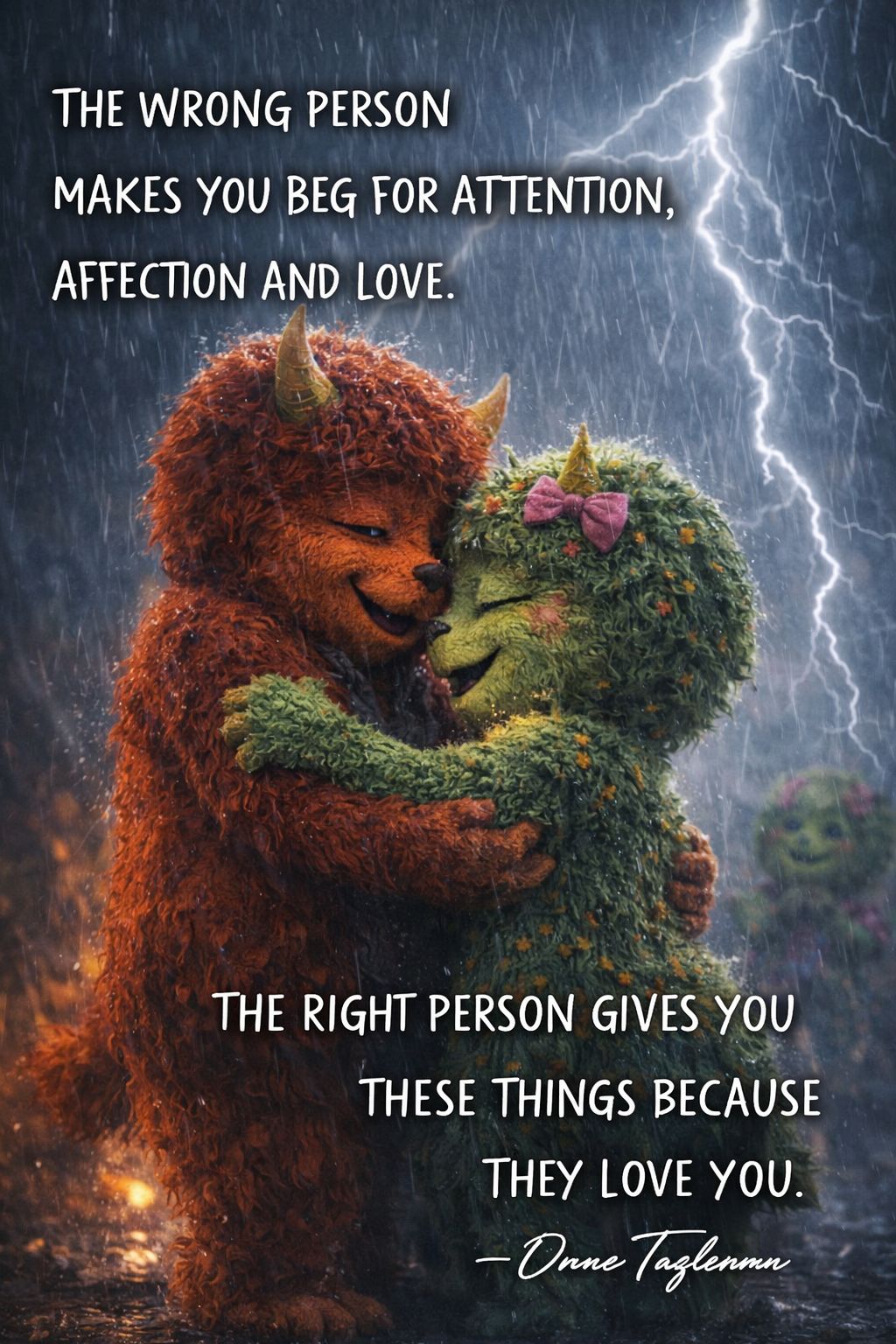 Monsters - The wrong connection often leaves someone feeling like they ...