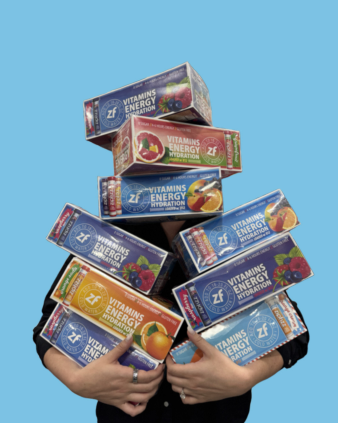 Swipe to reveal get Zipfizz on Doordash now! 🙌 Find Zipfizz