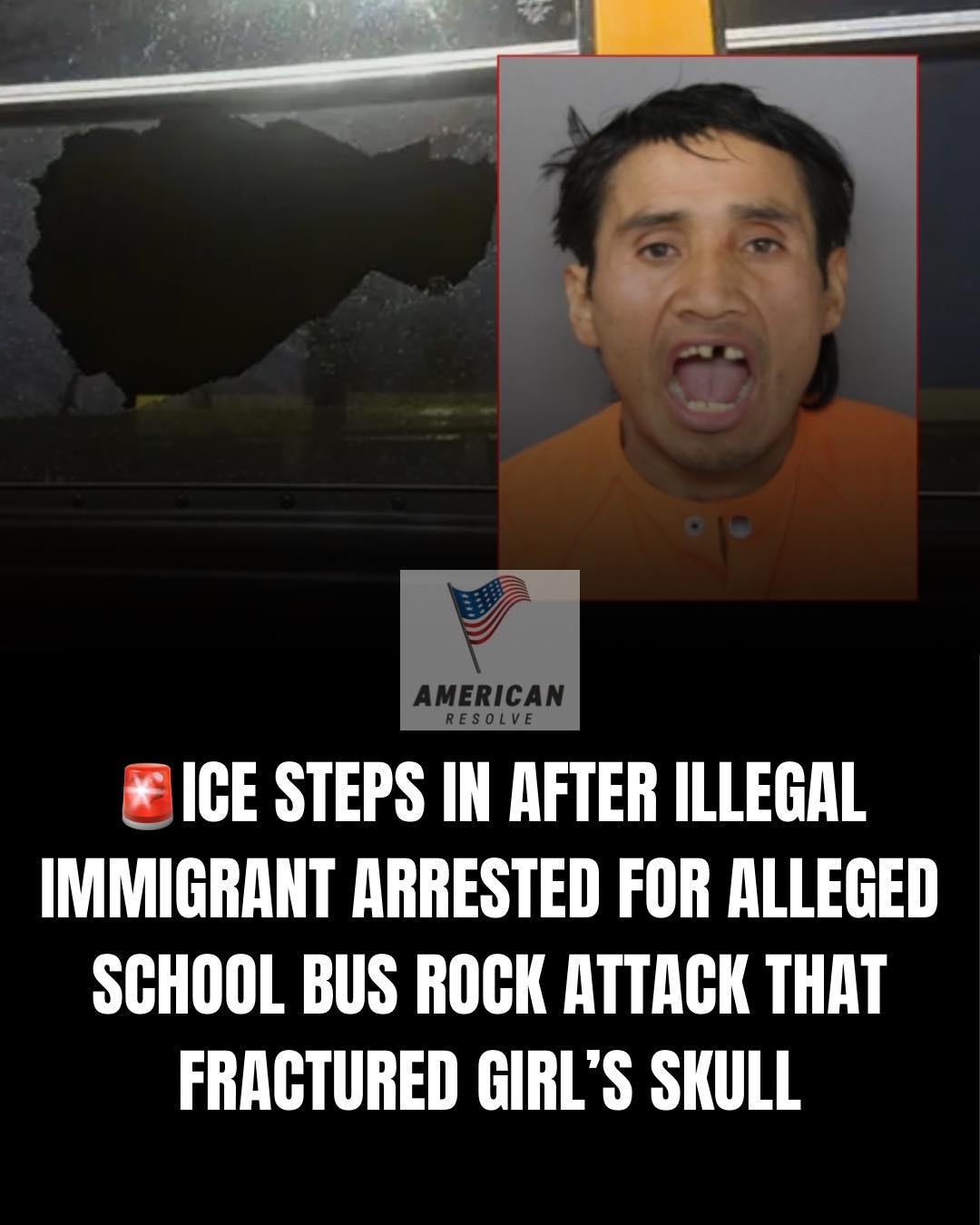 American - 🚨 ‘WICKED AND HEINOUS’: ICE FILES DETAINER IN NJ SCHOOL BUS ...