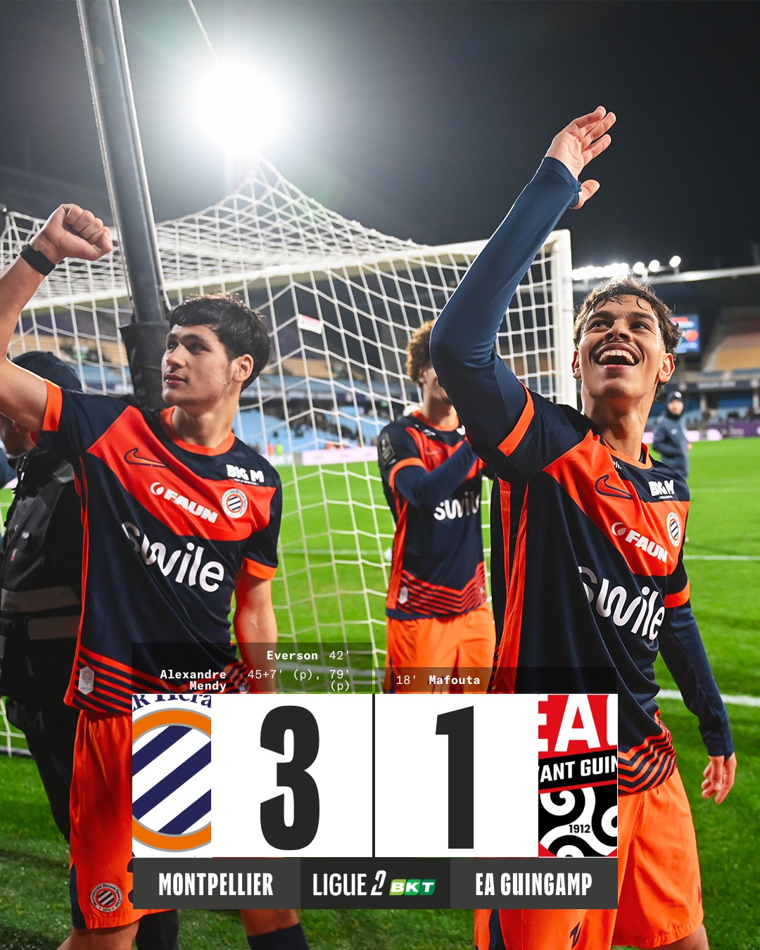 Ligue 2 BKT - Série de 2⃣ victoires pour le Montpellier... | Facebook