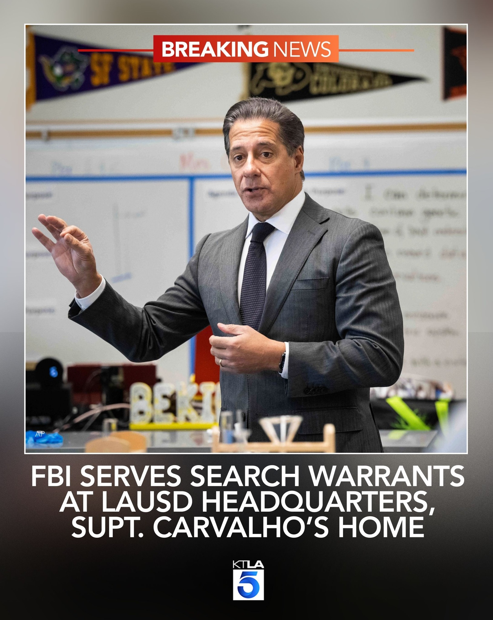 KTLA 5 News - #BREAKING: Federal authorities executed... | Facebook