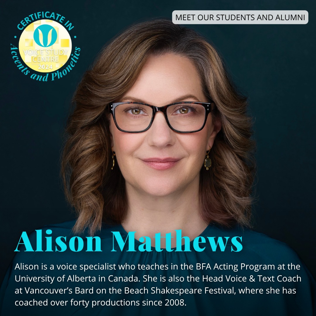 Meet Alison💫 Alison Matthews is a... - Voice Study Centre | Facebook