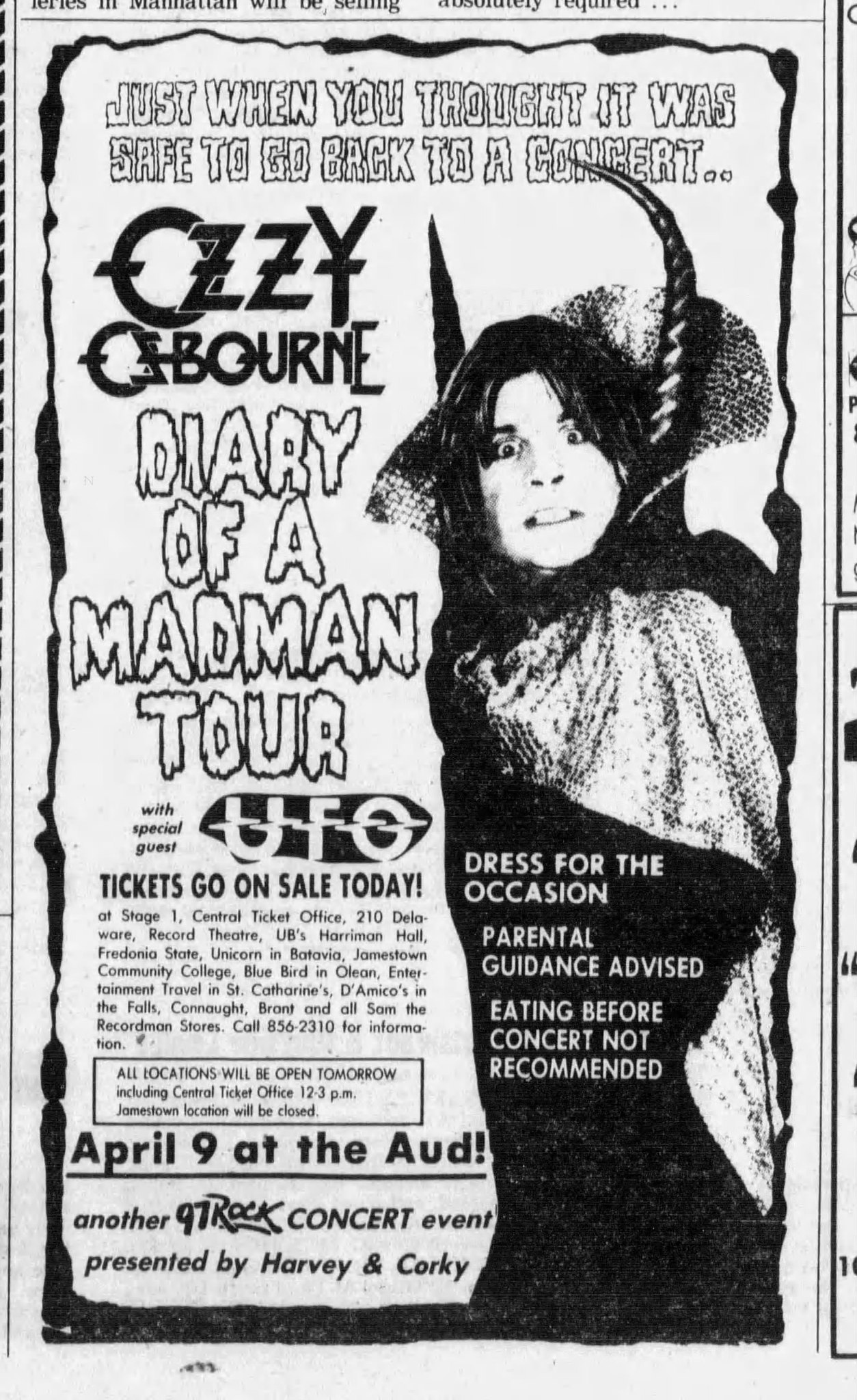 On this date in 1982: Guitarist Bernie Torme performed his
